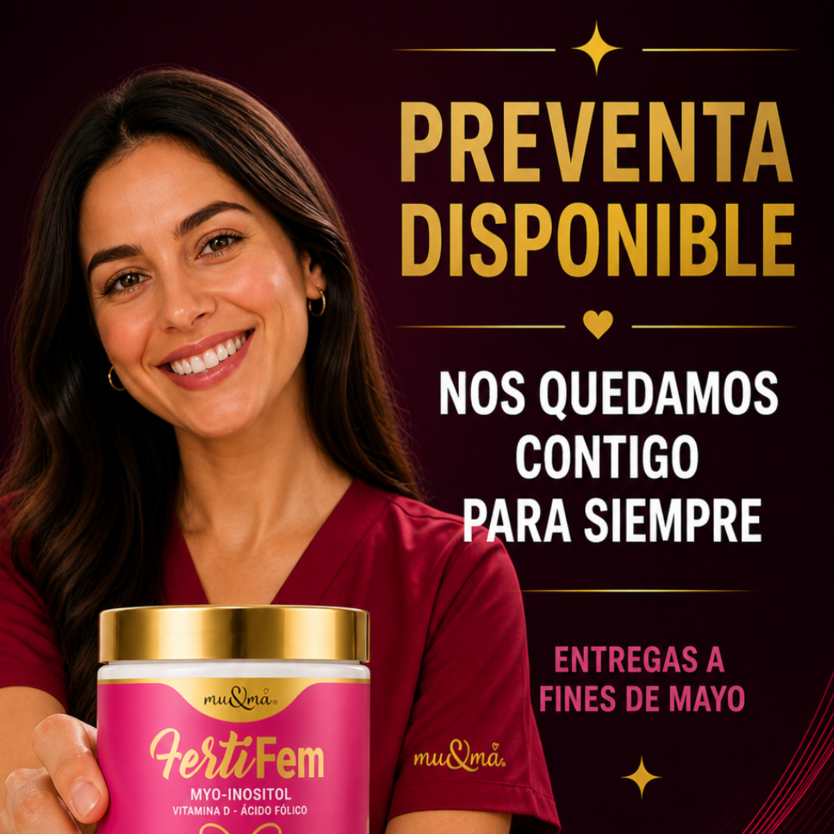 FERTIFEM — MyoInositol + Vit D y B9