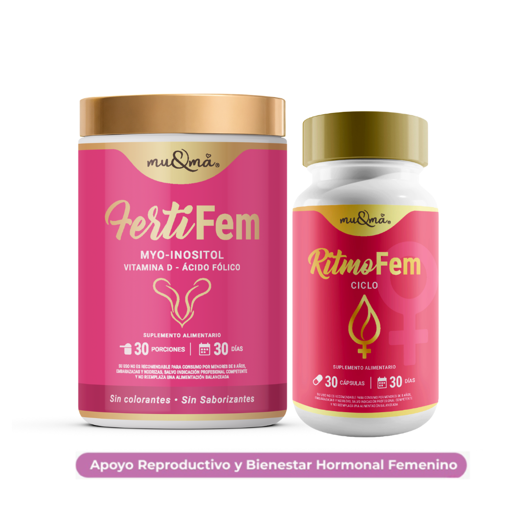 PACK SALUD MENSTRUAL - MYOINOSITOL Y VITAMINAS