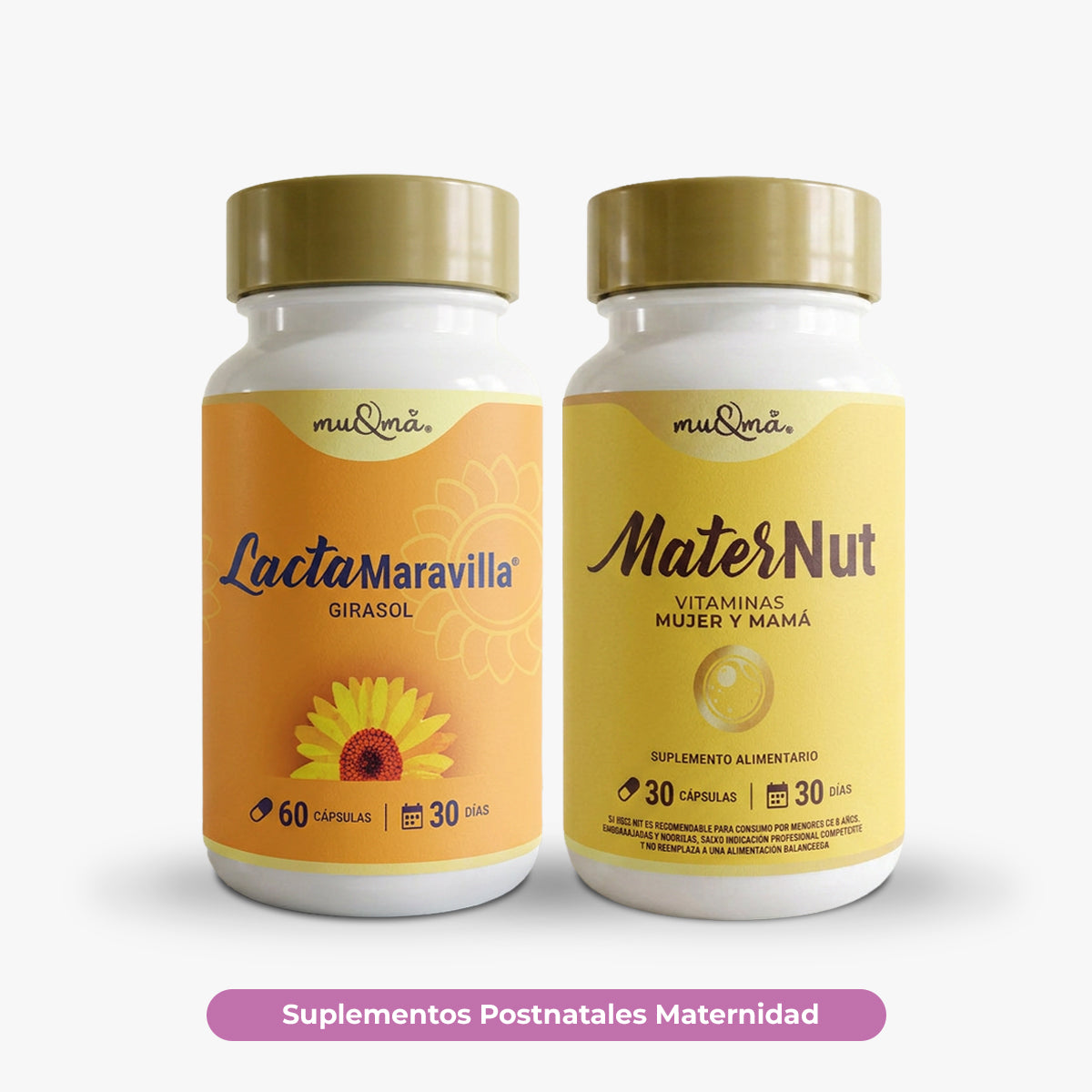 Pack Mamá y Lactancia — MaterNut + LactaMaravilla