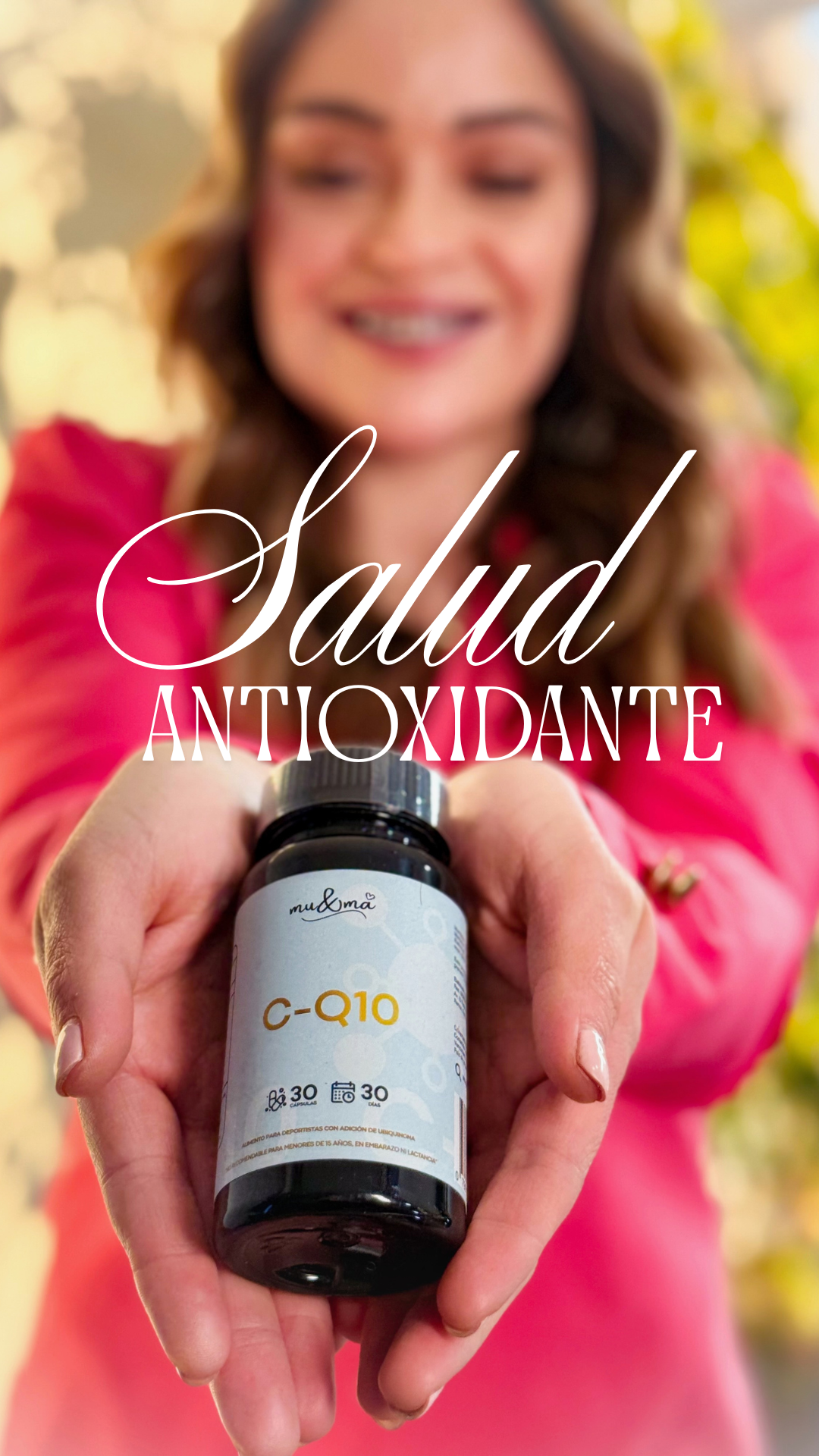 C-Q10 — Coenzima Q10 con Lecitina de Girasol | Antioxidante Alta Absorción - Imagen 2