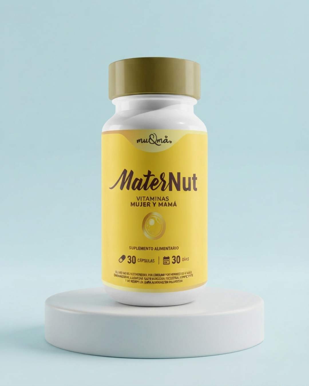 MaterNut — Multivitamínico + Biotina + Yodo (cochayuyo)