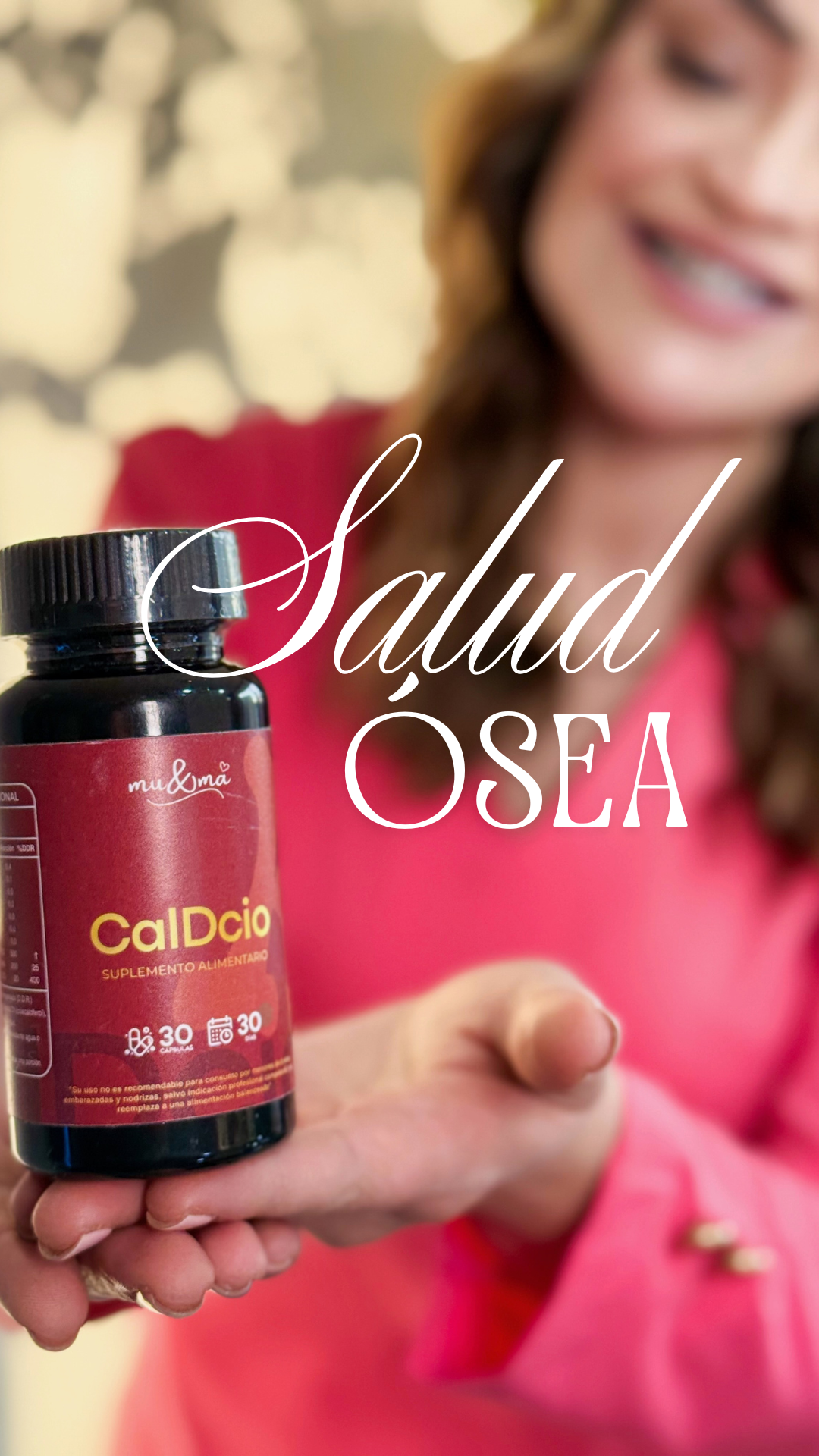 CalDcio — Calcio 500mg con Vitamina D 800UI (20mcg D3) | Alta Adherencia Ósea Elemental - Imagen 2