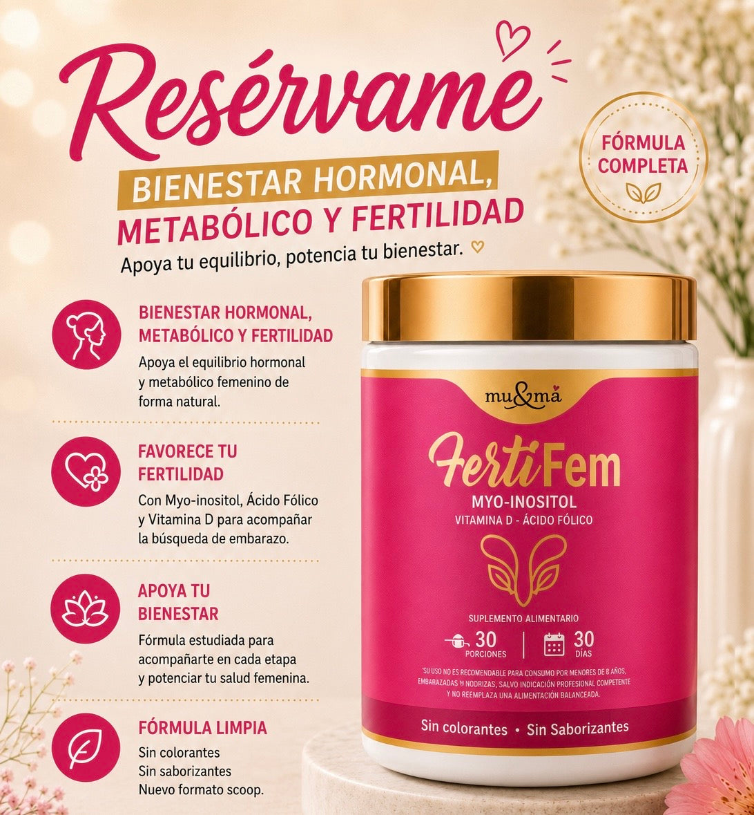 FERTIFEM — MyoInositol + Vit D3 y B9
