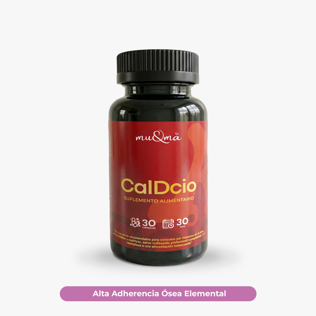 CalDcio — Calcio 500mg con Vitamina D 800UI (20mcg D3)