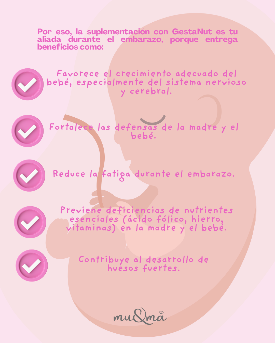 Pack Mi Embarazo — GestaNut+ MaquiB9 Ácido Fólico | Suplementos Prenatales Gestación - Imagen 4