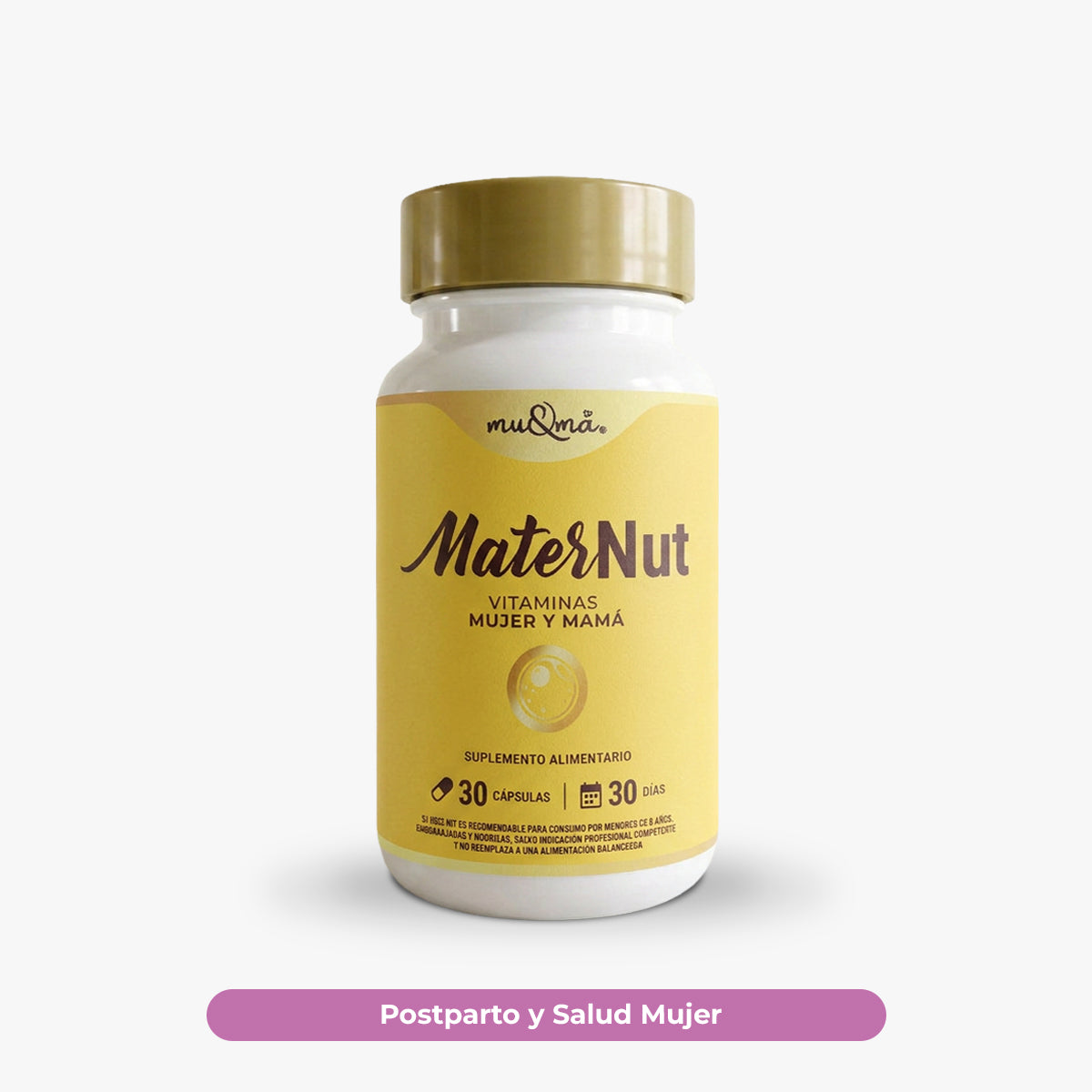 MaterNut — Multivitamínico + Biotina + Yodo (cochayuyo)